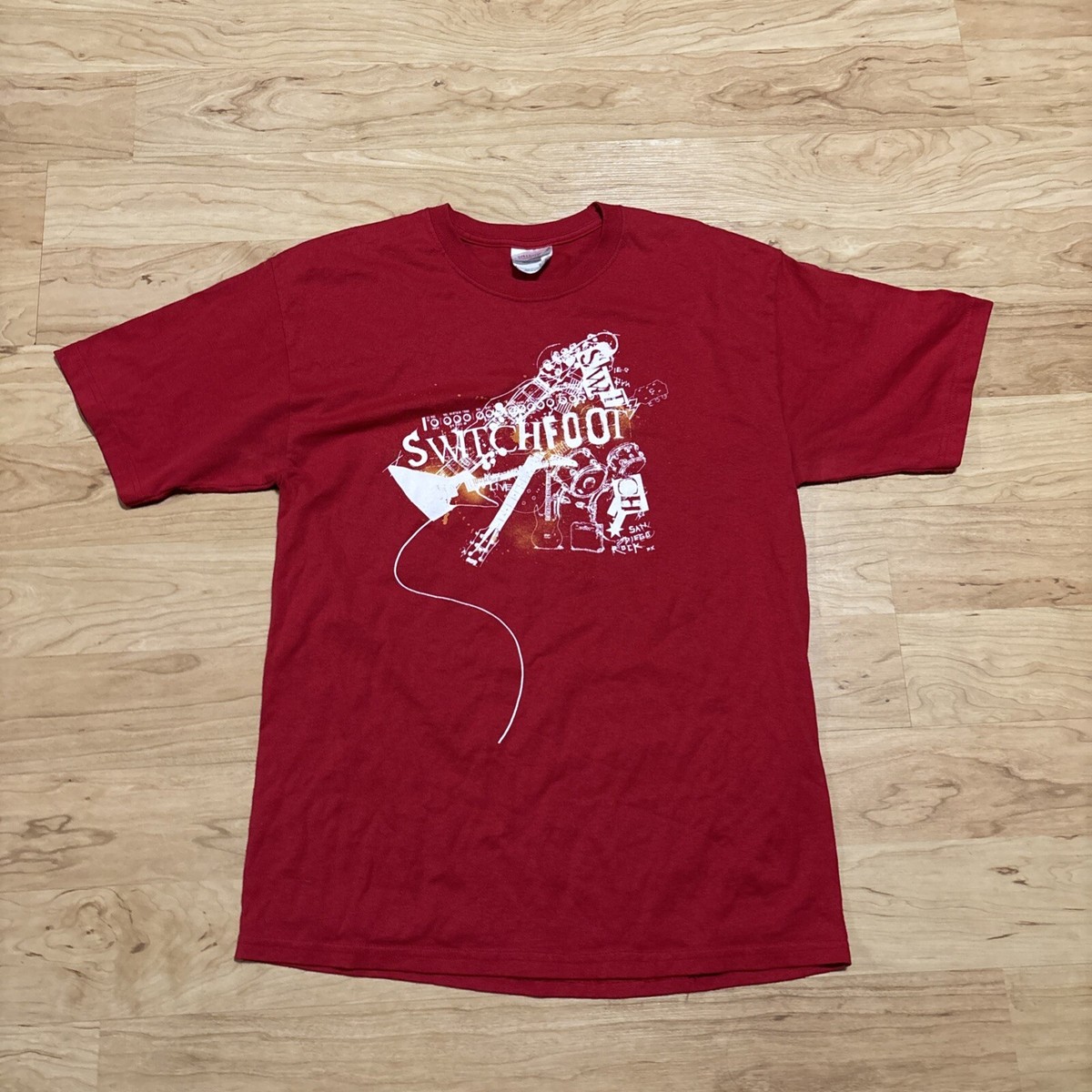 Switchfoot Vintage Medium Y2K Early 2000s Band T Shirt Hanes Men