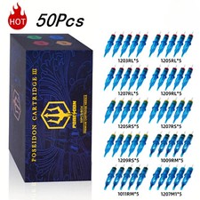 Tattoo Needle 50Pcs Mix Tattoo Needle Permanent Makeup Tattoo Machine Disposable