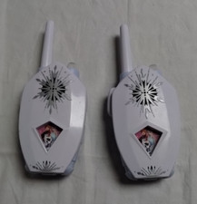 Disney Frozen II Toy Walkie Talkies w/ Lights  Sounds Set of 2 Works Tested 