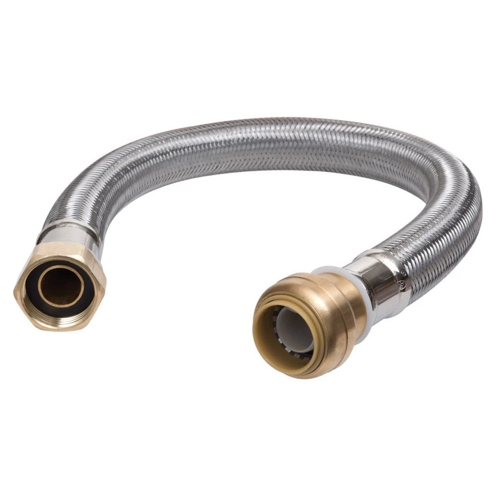 WATER HEATER CONNECTION HOSE Sharkbite PEX CPVC COPPER Connector 1/2 x 3/4  x 12 | eBay