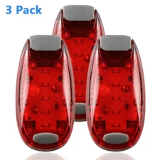 LED Bike Tail Light Bicycle Rear Cycling Warning Light Running Safety Flashlight