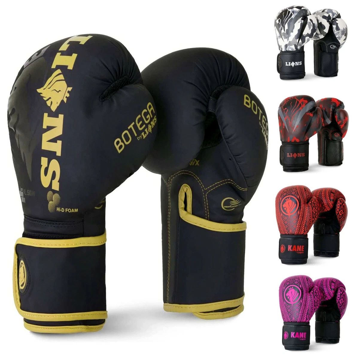 Gants De Boxe Ultimate V5 Cuir Ltd Blanc RD BOXING