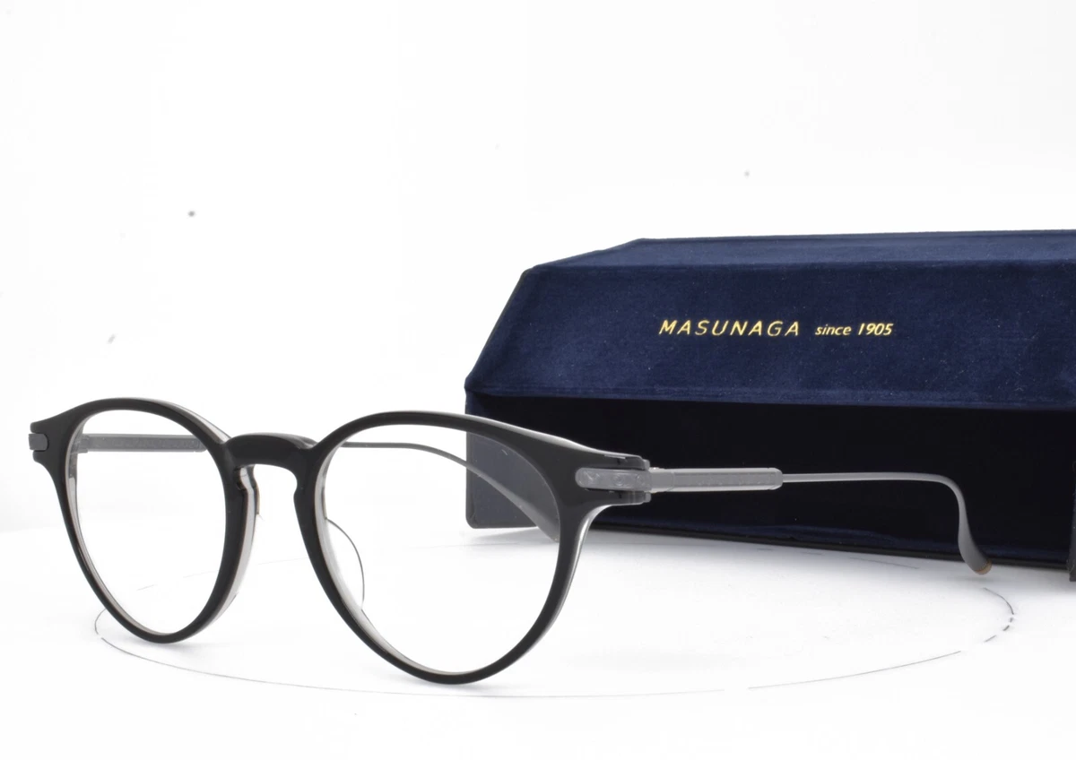 MASUNAGA Titanium Black Eyeglass Frames for sale | eBay