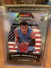 RJ Hampton Global Prospects Silver RC (No.99) 2020-21 Panini Prizm Draft Picks