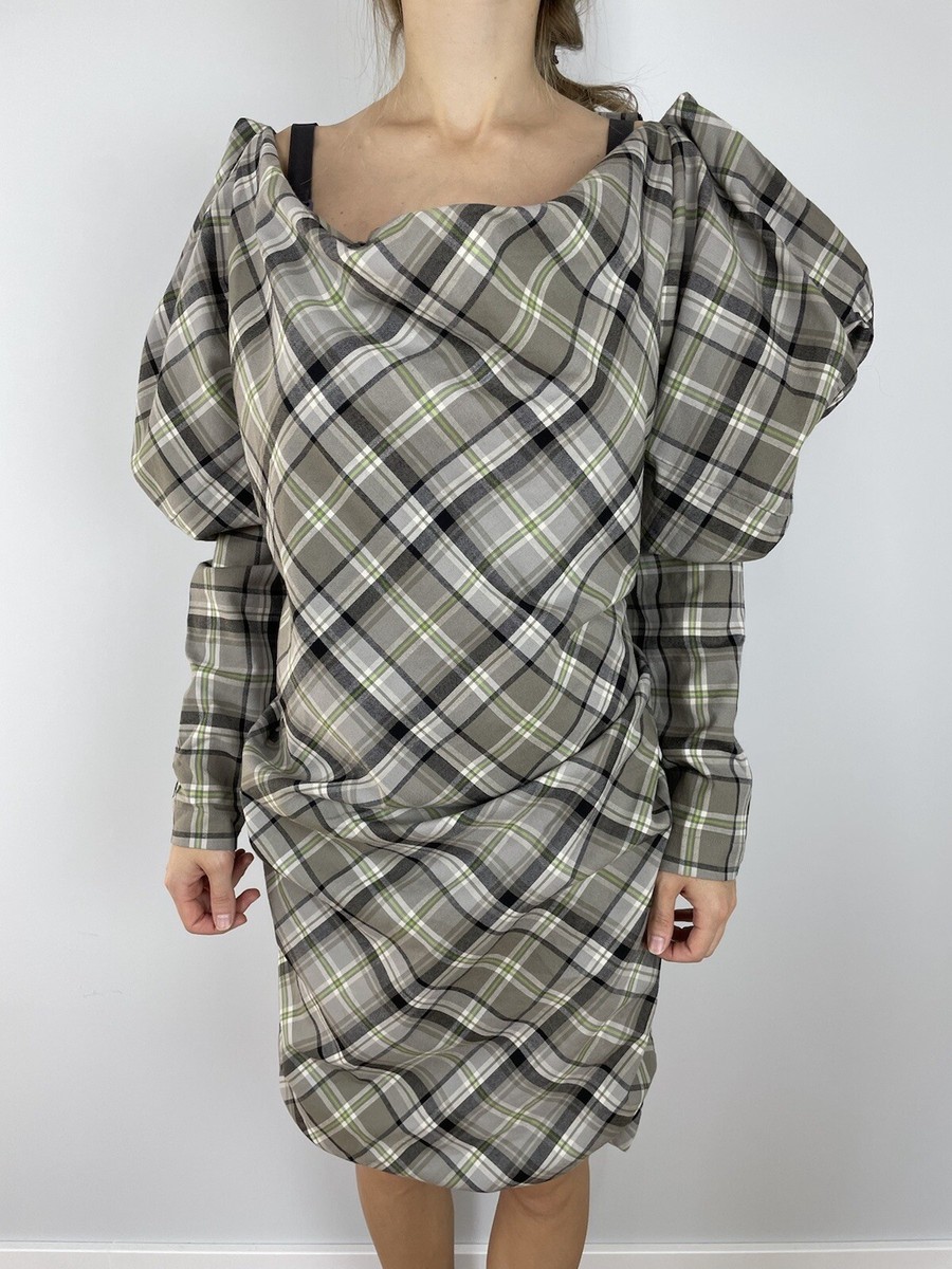 Vivien Westwood チェック柄 半袖ミニワンピース size3 Vivienne