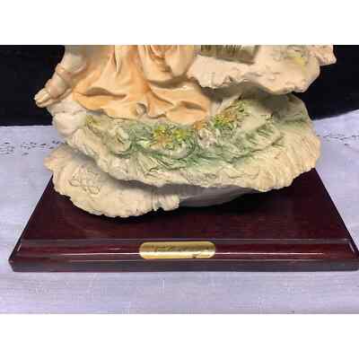 Statuette Vintage D'un Couple Romantique – Homme à La Guitare Serenading – Décoration Amour Années 50/60