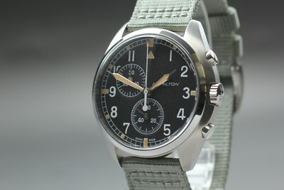 [Near MINT] Hamilton Khaki Aviation H765220 Small Second Men's From Japan #2888