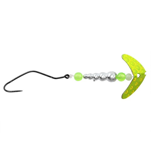Macks Smile Blade® Super Slow Death Chartreuse Scale-Silver | eBay