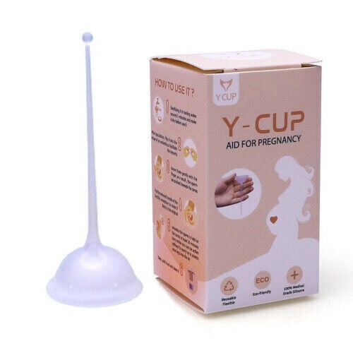 Fertility Conception Silicone Cup Cervix Aid Pregnancy Helps Conceive Sperm