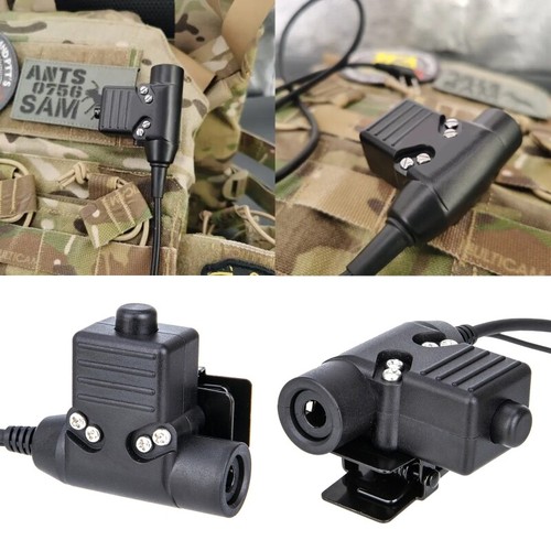 U94 PTT System Adapter Push to Talk for Yaese VX‑3R Walkie-talkie Replacement - Zdjęcie 2 z 8