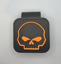 Harley Davidson Skull Willie G Trailer Hitch Plug Cover Harley Davidson Skull Willie G Trailer Hitch Plug Cover