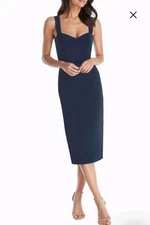 NEW Dress the Population Women's Nicole Sweetheart Neck Cocktail Dress XXL $148 