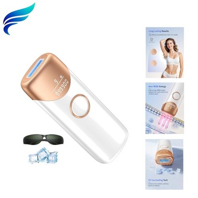5  Ice Touch IPL Hair Removal Device - Effortless Hair Removal for Body and Face