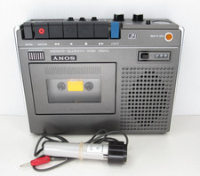 RARE Vtg SONY Cassette-Corder Three Head Tape Player Recorder TC-142 Portable