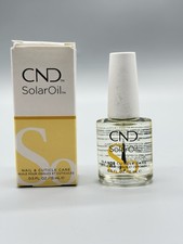 CND Solar Oil Nail  Cuticle Care Professional-Grade Lighweight - 0.5 oz New