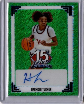 2025 Leaf  - Harmoni Turner Rookie Auto 1/1 One of One Numbered #'d #91A-HT1