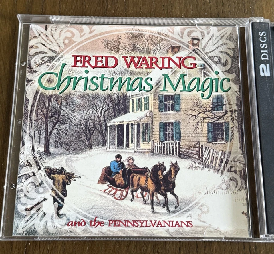 Fred Waring And The Pennsylvanians - Christmas Magic 2 X CD 2000 EMI-Capitol USA - Image 4 of 4