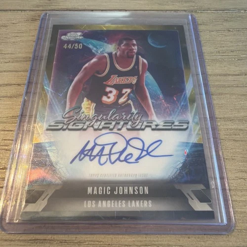 2025 Topps Chrome Magic Johnson Chrome Autographs (RAW)