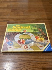 THE SQUIRREL GAME 1987 Ravensburger Vintage Board. 