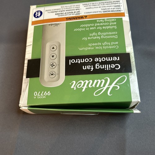 Hunter Ceiling Fan Remote Control Universal w Receiver Ceiling Fan Parts - Picture 2 of 8