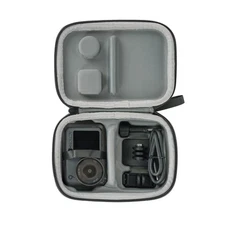 Travel Carrying Case for DJI OSMO Action 6 Camera Storage Bag PU Storage Case