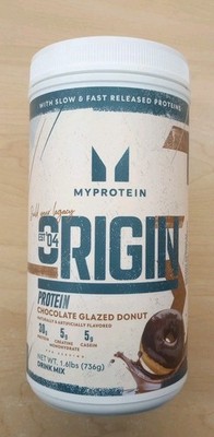 MyProtein Origin Protein 1.6 LBs 15 Servings Chocolate Glazed Donut Exp 10/27