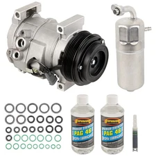 For Chevrolet Silverado 1500 GMC Sierra 1500 AC Compressor w/ A/C Repair Kit CSW
