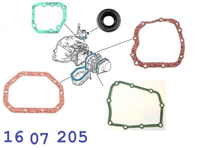 Dichtungssatz Opel ASTRA H Getriebe F13 , F17