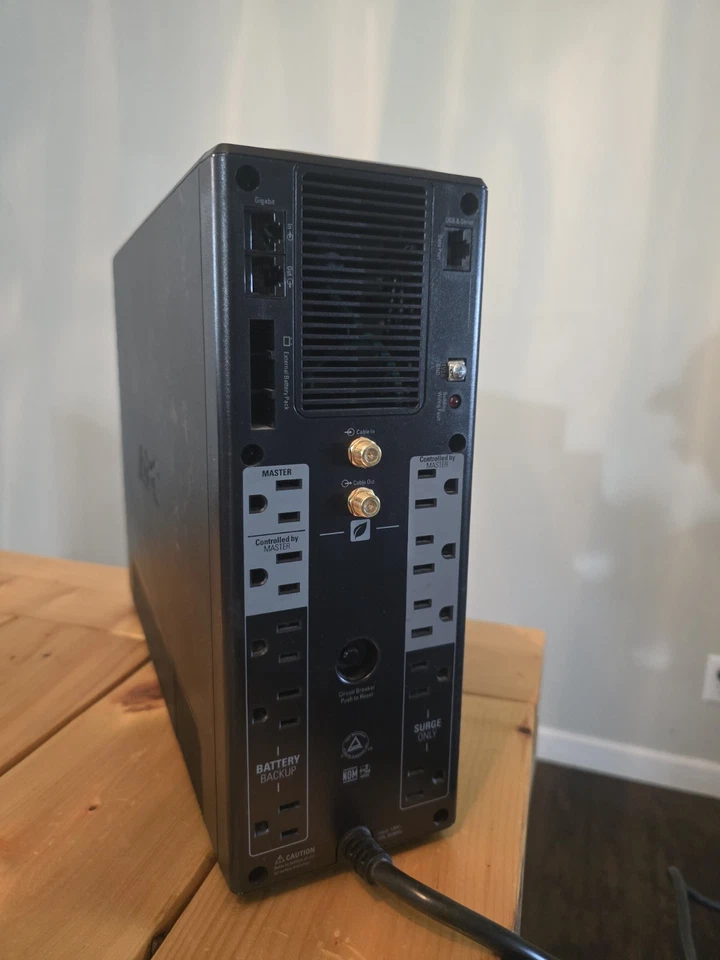 APC Back-UPS Pro, 1500VA/900W 120V 10 outlets AVR LCD " No Battery" - Image 3 of 4