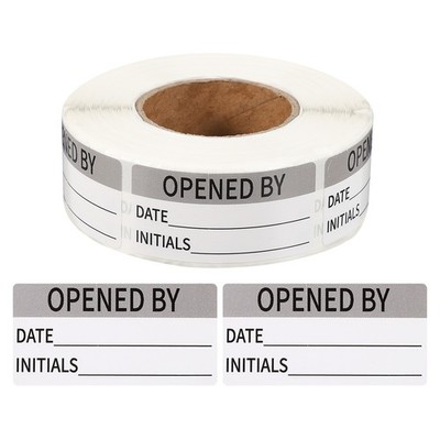 Für Label Stickers 1 Rolle 500 Stück, Grau & Schwarz, Lageretiketten