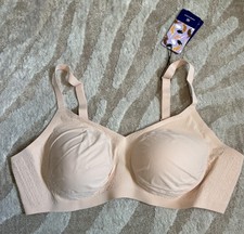 Honeylove Liftwear Silhouette Bra Blush Roses 3XL Adjustable Straps