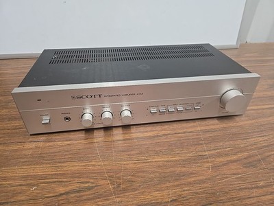 H.H. Scott 405A Integrated Stereo Amplifier - Vintage! | eBay