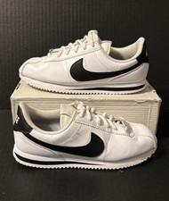 Nike Cortez  72 Sneakers Kids Size 4 Youth White Leather 904764-102