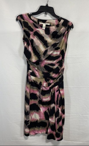 Jupe Cercle Diane Von Furstenberg Taille 4 – Noir Et Blanc à Rayures – Avec Poches