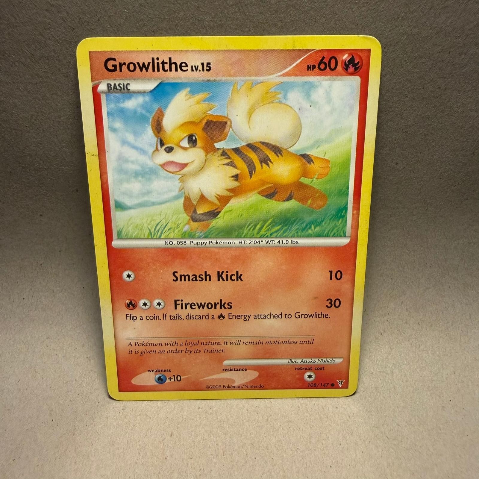 GROWLITHE 108/147 SUPREME VICTORS COMMON MP