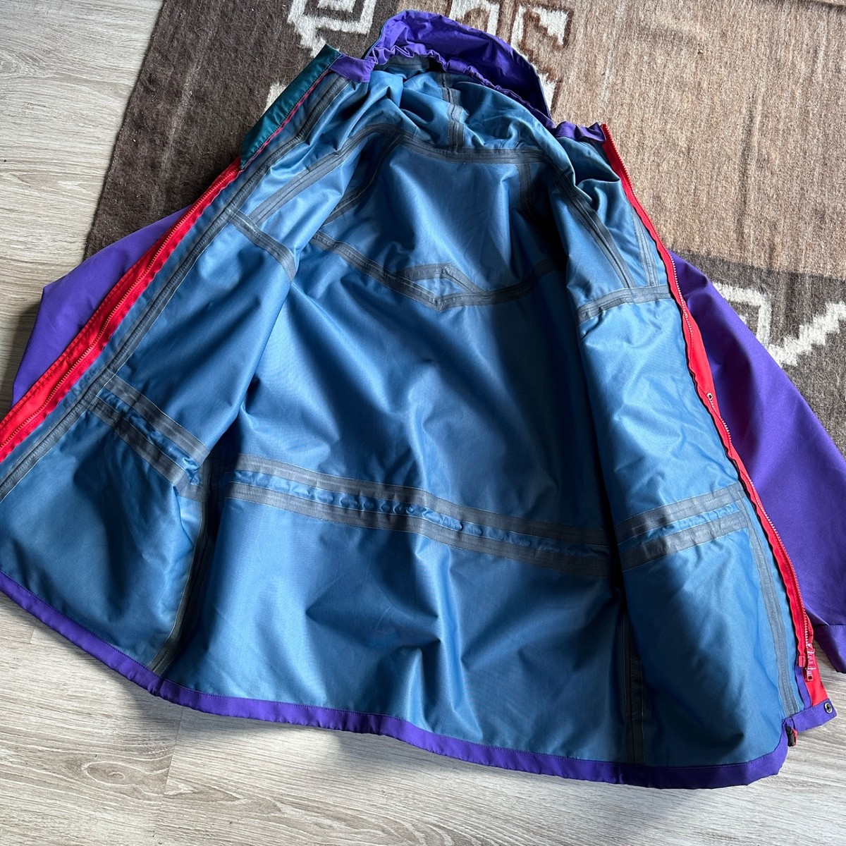 Vintage Berghaus Alpine Extreme 90s Gore-Tex Purple Jacket UK Made