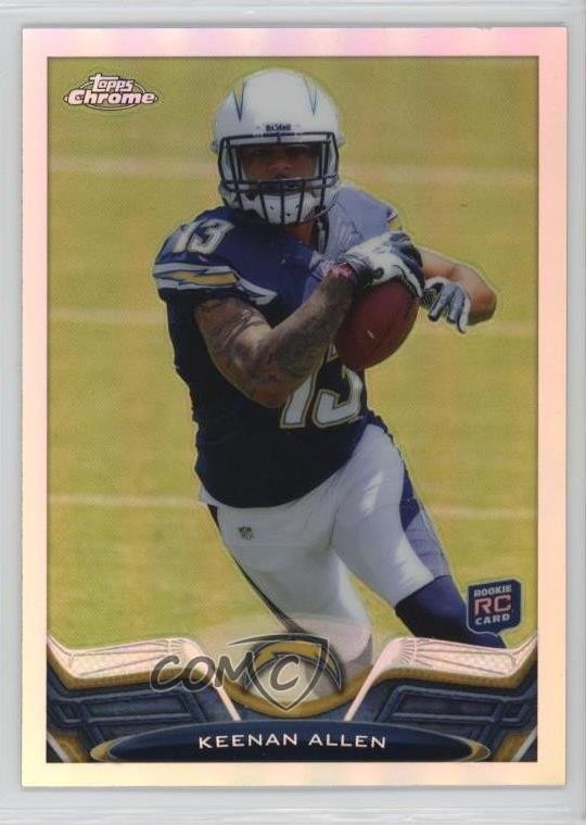 2013 Topps Chrome Refractor Keenan Allen #14 Rookie RC 1gx2