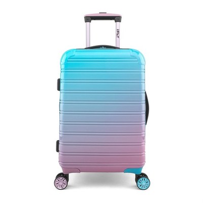 iFLY Fibertech 20'' Hardside Expandable Spinner Carry On Luggage Free Ship