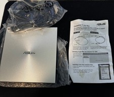 ASUS SDR-08B1-U External Slim DVD Drive USB 2.0 DVD-ROM 8x Portable Disc Reader