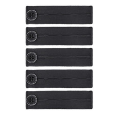5 PCS Elastic Waist Extenders for Pants, Adjustable Waistband Button Extender...