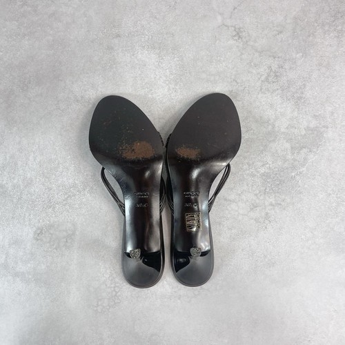 Gucci by Tom Ford dunkelbraune hochhackige Damen-Ledersandalen Größe 36 1/2C US 6,5 - Bild 7 von 14