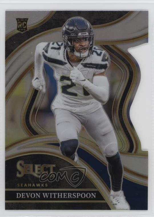 2023 Select Club Level Silver Prizm Die-Cut Devon Witherspoon Rookie RC 1o8k