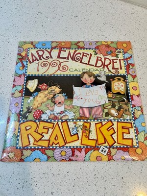 MARY ENGELBREIT  Wall Calendar - REAL LIFE - 1996 Factory Sealed - NICE!