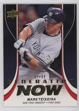 2009 Update Series 1 & 2 Fat Packs Generation Now Gold 37/99 Mark Teixeira e9y