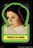 1977 Topps Star Wars Stickers #2 Princess Leia Organa EX - E
