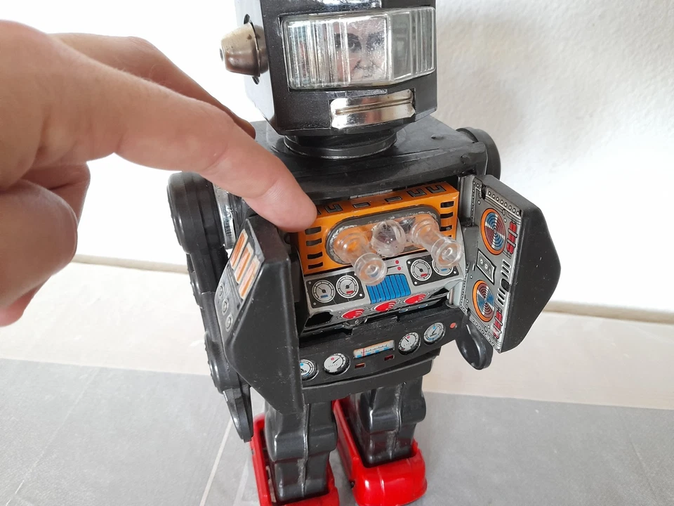 Horikawa - Rotate-O-Matic Super Astronaut - Japan - Vintage Space Robot - 70s FW - Photo 4/4