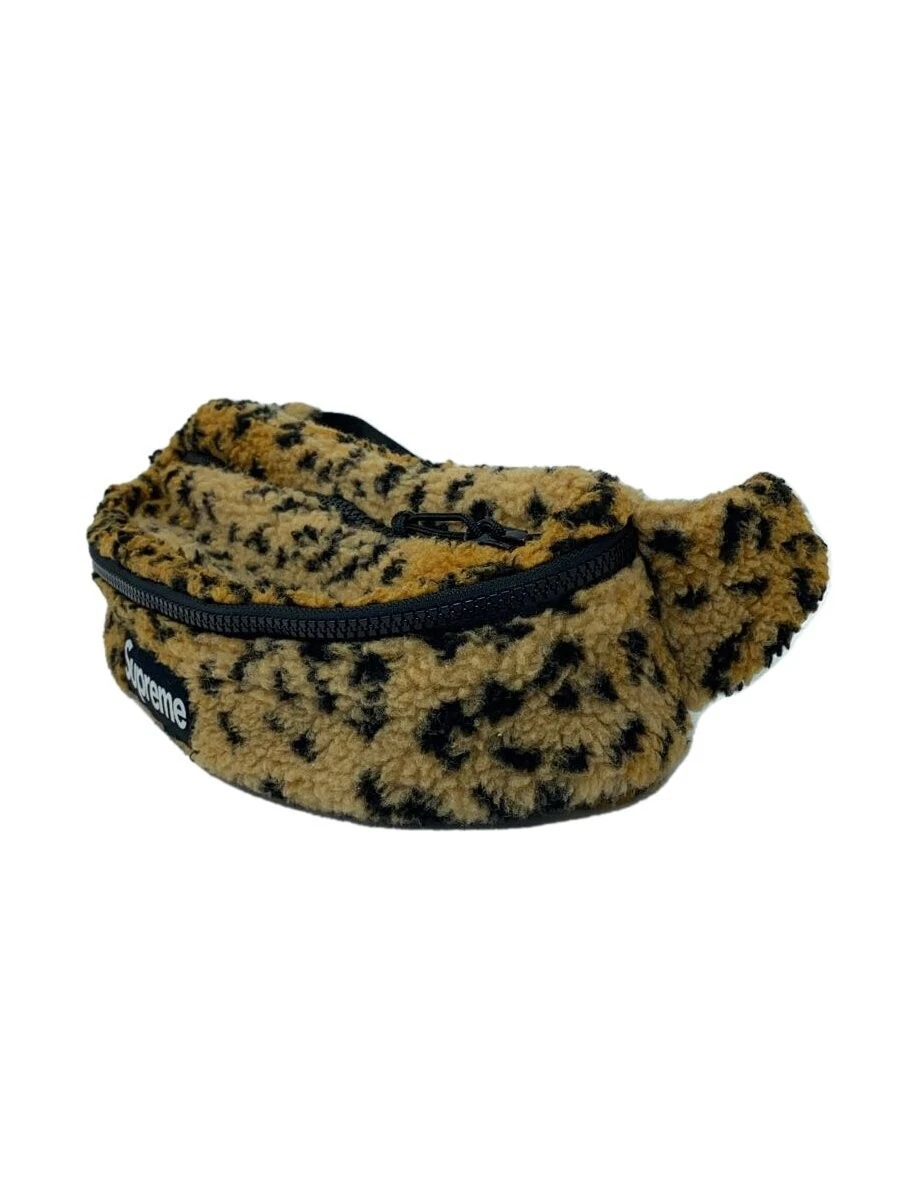 Sac taille polaire léopard Supreme 17Aw/polyester/multicolore/léopard