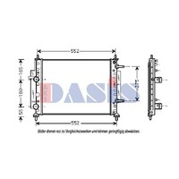 KüHler WasserküHler MotorküHler FüR Fiat Brava 182 1.6 16V