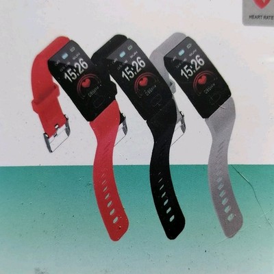 Smart Bracelet Activity Tracker Heart Rate Steps Sleep Call/Text iOS/Android