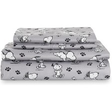 Queen Size 4 Piece Kids Sheet Set with Character Print Soft